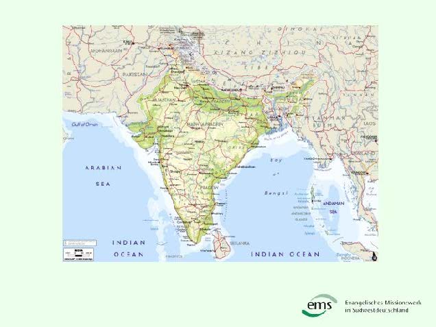 Indien und Kerala Innerhalb des riesigen indischen Subkontinentes liegt der Bundesstaat Kerala im äußersten Südwesten Indiens.