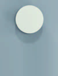 Wand-/Deckenleuchten Weiß, Kunststoff, schlag- und stoßfest IK10, Ø 39 cm, H. 8,1 cm, IP65, inkl. eingebauten 16 W LED, 1.598 lm, Lichtfarbe warm (3.