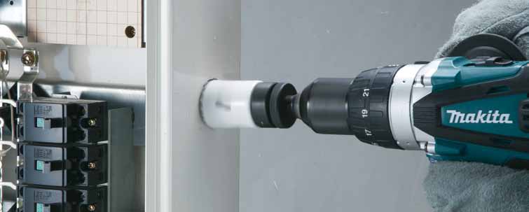 Makita Adapter mit SDS-Plus Zentrierbohrer für Lochsäge Ø 14-29 mm # D-17603 