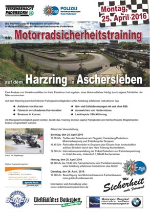 19 Verkehrsunfallentwicklung im Kreis Paderborn 2015 Crashkurs NRW Bei den Veranstaltungen in Schulen stehen die Emotionen im Vordergrund.