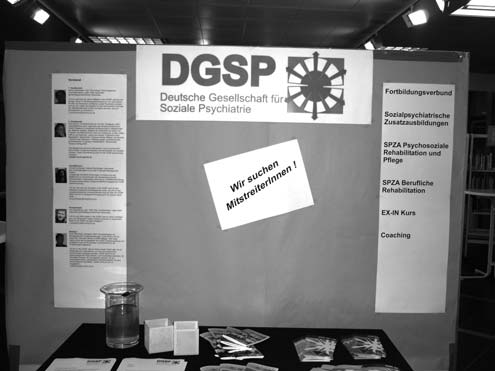 dgsp intern soziale psychiatrie 01/2010 DGSP-Mitgliederversammlung 2009 Am 5. November 2009 fand im Rahmen der DGSP-Jahrestagung in Hamburg die Mitgliederversammlung statt.