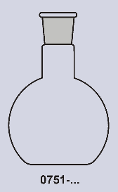 67 MITTELHALSSTEHKOLBEN / FLASKS, FLAT BOTTOM Enghals / Bördelrand Weithals / Bördelrand Inhalt Art. Nr.