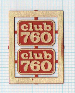Club 760 rot lackiert