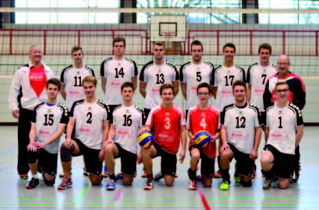 Volleyball Bezirksmeisterschaft der U20-Volleyballer am 13.12.
