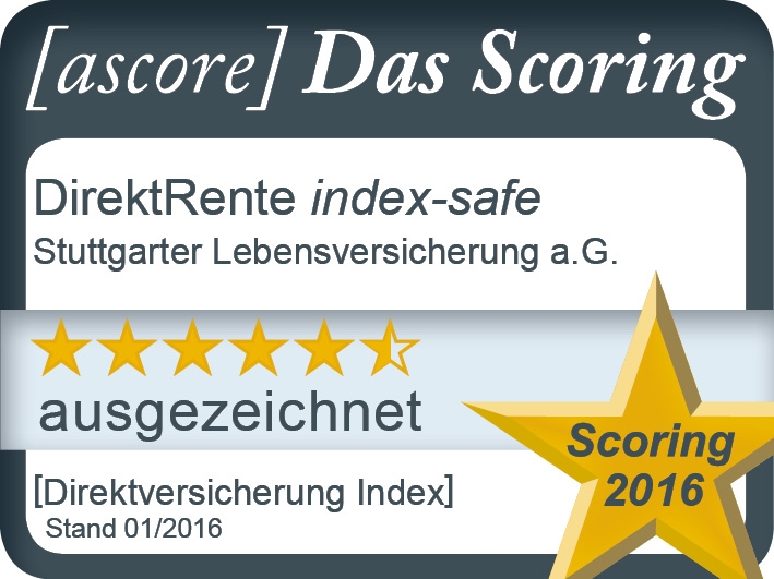 Highlights Stuttgarter DirektRente index-safe.