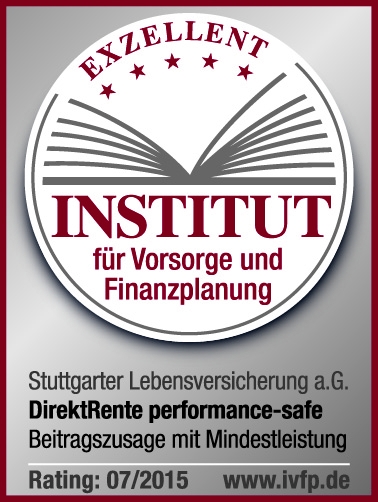 Highlights Stuttgarter DirektRente performance-safe.