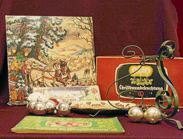 Kultur 11 Historischen Christbaumschmuck zeigt das Museum lichtenberginder Vorweihnachtszeit.