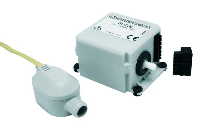 SI 1730 Kondensatpumpe für Klimageräte bis 30 kw KLIMA Integrierter Stecker für Schnellanschluss 30 l/h Max.
