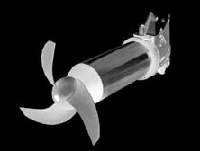 Mischer/Rührer/Beckenreinigungsanlagen Amamix Tauchmotor-Rührwerk Propeller ø [mm[ 200-600 Einbautiefe [m] max. 30 T [ C] max. +40 n [min -1 ] max.