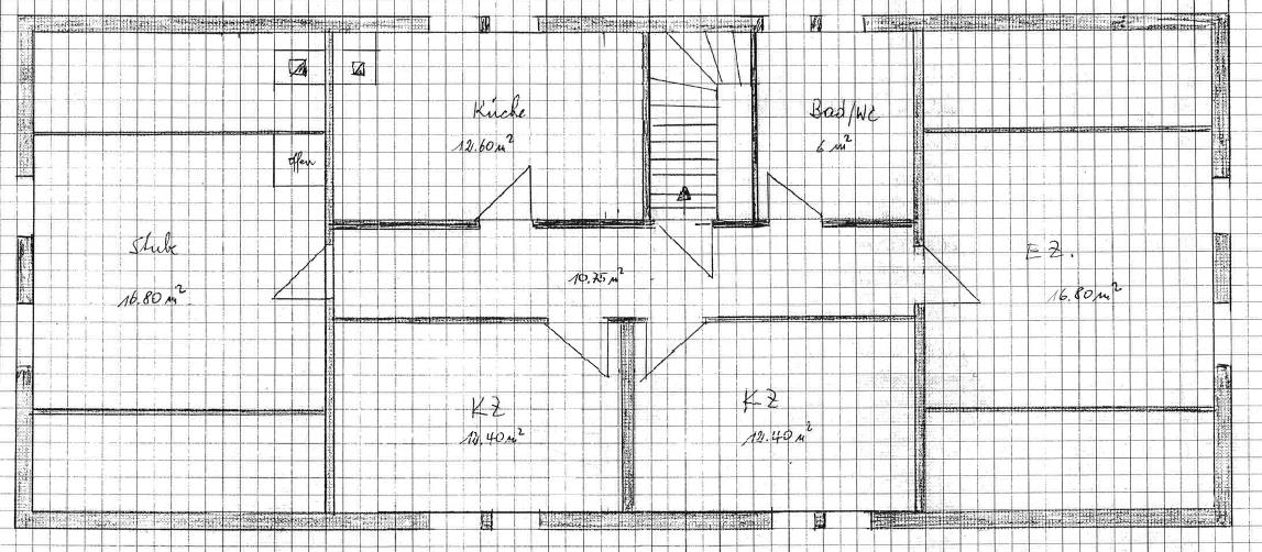 Pläne Grundriss Untergeschoss Geb-Nr. 124A, Maschinen-Raum Geschossfläche: ca. 17.9m x 7.