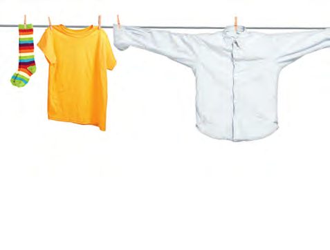 Sortieren und Waschen Buntwäsche Buntwäsche kann auch über längere Zeit Farbe abgeben und sollte daher nicht mit weißen Textilien zusammen gewaschen werden.