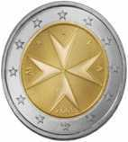 Die Münzen aus Malta Am 1. Januar 2008 wurde der Euro auch in Malta eingeführt. Malta ist das zweite Land der großen EU Erweiterung von 2004 und das 14. Land der Eurozone.