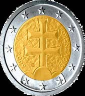 Die Münzen der Slowakei Mit der Slowakei trat am 01. Januar 2009 der 16. Staat der Eurozone bei. Der Euro löste die slowakische Krone ab.