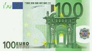 Die mittleren Eurobanknoten Der 50 Euroschein ist der Renaissance gewidmet.