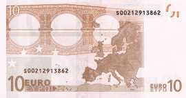 Die Rückseiten der Eurobanknoten Hier könnt ihr die Rückseiten einiger ausgewählter Eurobanknoten sehen. Alle Banknoten zeigen dort Brücken.