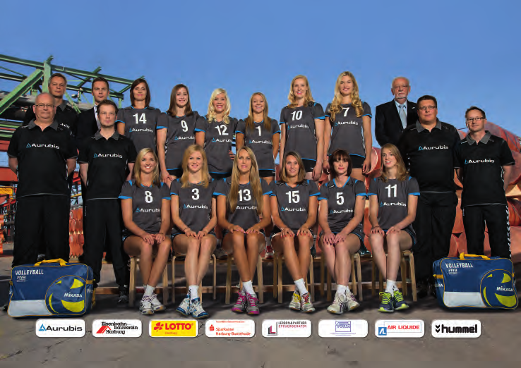 6 Saison 2013 / 2014 Das Team VT Aurubis Hamburg Nr.