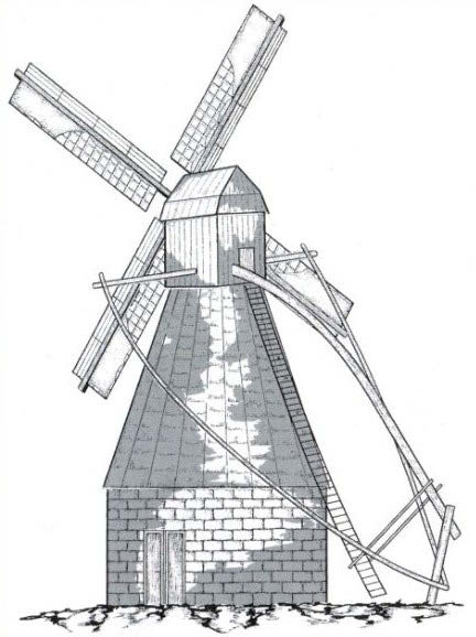 Abbildung 7: Kokerwindmühle (Schnelle 1999: S.