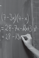 Arithmetik Schwerpunkt Algebra Zur Vorbereitung auf die Facharbeiter-, Meister- und Technikerprüfung Algebra, ein Teilgebiet der Mathematik, bedeutet das Rechnen mittels Gleichungen.