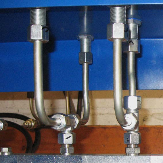 Hydraulik-Aggregate Hydraulik-Ventilstation einer Seilspanneinrichtung 700 bar }