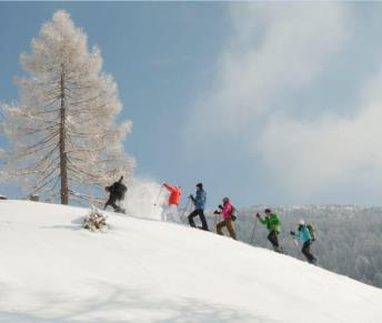 Nationalpark Ski-Expedition: Skitouren und Schneeschuhtrekking im größten Nationalpark der Alpen Abseits der beliebten Skipisten locken romantisch verschneite Berggipfel und glitzernde Almhänge im