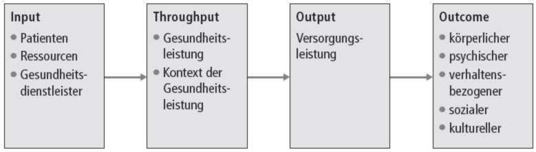 vf\\allg\throughpu.cdr vf\allg\throughput2.cdr VF: Throughput-Modell Throughput-Modell: Weiterentwicklung Pfaff, H., Schrappe, M. in: Pfaff/Neugebauer/Glaeske/Schrappe Lehrbuch, 2011 1. Ordnung 2.