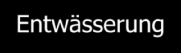 Entwässerung - Kostenanalyse - Die Schwerlastkastenrinne mit Gussabdeckung ist mit 210 lfd. m anzusetzen.