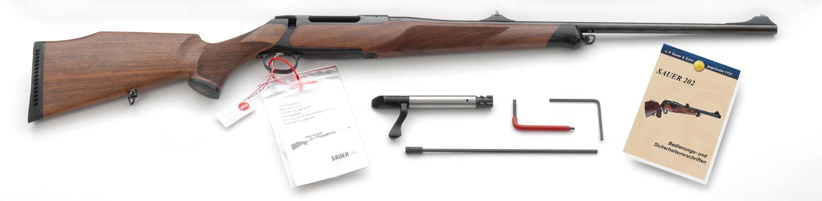 Produktbeschreibung 3.3 Hauptmerkmale Die SAUER 202 ist eine nach neuesten Erkenntnissen konstruierte hochpräzise Jagdwaffe.