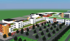 AKTUELLE PROJEKTE WOHN- UND GESCHÄFTSHAUS TIVOLIVING NEUBAU Start 2013 Fertigstellung Anfang 2015 Wohneinheiten ca. 1.250 m² gewerbliche Nutzfläche ca.