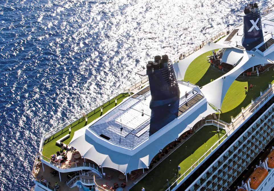 Exklusiver Genuss Das ist Celebrity Cruises Warum ist das Gras bei Celebrity Cruises grüner?