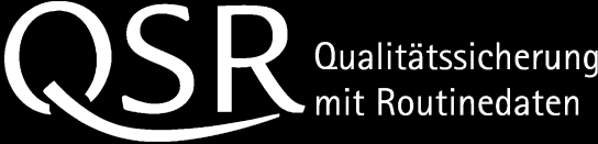 Das QSR-Verfahren im Überblick Verfahren zur Qualitätsmessung im Gesundheitswesen Sekundärnutzung anonymisierter AOK-Abrechnungsdaten Ausrichtung an Ergebnisqualität Vorteil: Nachbeobachtung über den