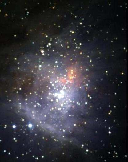 Orion-Nebel M42, Sternentstehungsregion etwa