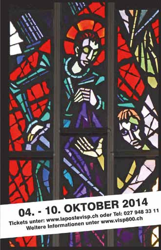 Pfarreijubiläum Oktober im Jubiläumskalender: Vom 4. bis 10. Oktober: Martin das Musical im La Poste. Nicht verpassen!