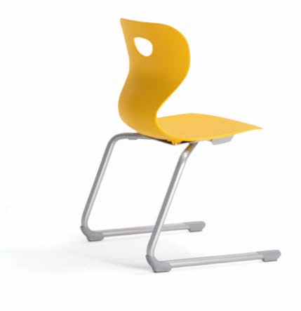 Agiro- KUNSTSTOFF Schale: Ergonomisch geformte, elastische Kunststoff-Sitzschale mit Griffloch aus glasfaserverstärktem PP in 2-komponentigem Aufbau.