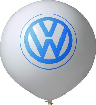 XL Luftballons im Qualityprint 1 Druckfarbe Umfang 130/140 cm -