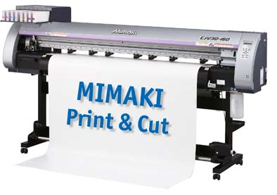 Mimaki Digitaldrucker Mimaki CJV30 Serie Kombinierte Inkjetdrucker / Schneideplotter MIMAKI CJV30-Serie Mimaki CJV30-Serie Maximale Flexibilität!