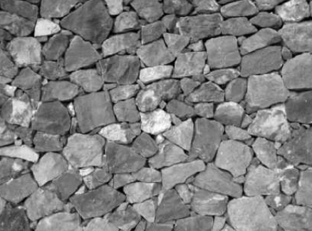 Steinarten und Verbände Bruchstein- Zyklopenmauerwerk