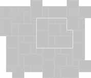 BRADSTONE Travero Formate: Steindicke: Oberfläche: Farben: 60 x 40 cm, 40 x 40 cm, 20 x 40 cm, 20 x 20 cm 3,3-3,7 cm strukturiert sandsteinmeliert Verlegemuster: Muster Nr. 1 Muster Nr. 3 Muster Nr.