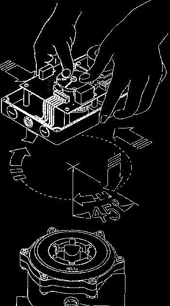 Bedienungsanleitung EUROMATIK-2000 Seite: 5 (28) Montage auf einem Astral 2 Ventil Für die Montage auf einem Astral 2 Ventil muss ein spezieller Adapter verwendet werden.