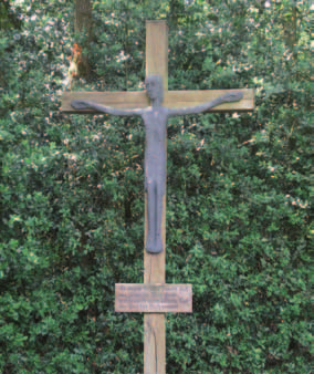 Butmeyers Kreuz te Verbindung zum Hof.