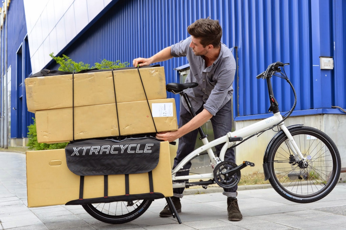 Lastenräder Lastenräder gehören mittlerweile vermehrt zum Stadtbild. Mit dem Cargo Node von Tern gibt es jetzt einen besonders cleveren Vertreter dieser Art.
