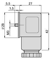 Magnetspulen und Anschlusssteckdosen für Magnetspulen Magnetspulen mit Anschlussbild nach DIN EN 175301-803 Form C Industrienorm Bestell-Nr.