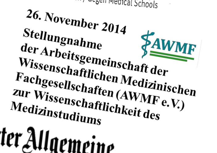 wr 27 Reaktionen auf die Empfehlungen (Auswahl) GMS Zeitschrift für Medizinische Ausbildung 2014, Vol. 31(3) Das Medizinstudium in Deutschland Work in Progress DIE ZEIT 17.