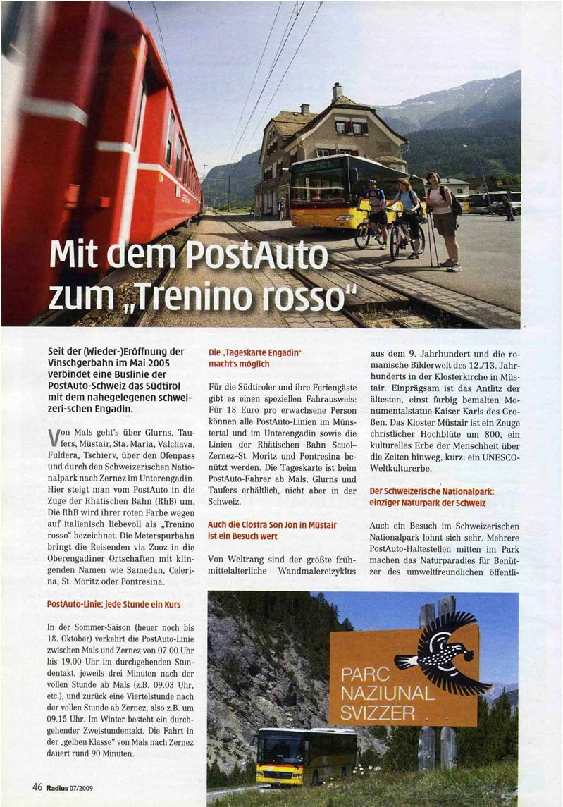 Öffentlicher Nahverkehr in Südtirol 03.