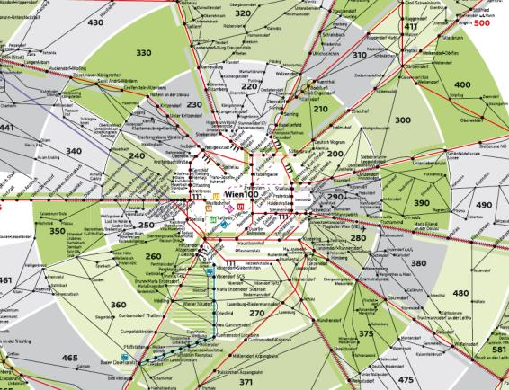 Das neue Tarifsystem des VOR seit 6. Juli 2016 9 1984 Juni 2016: ein Mobilitätsraum, zwei Tarifsysteme!