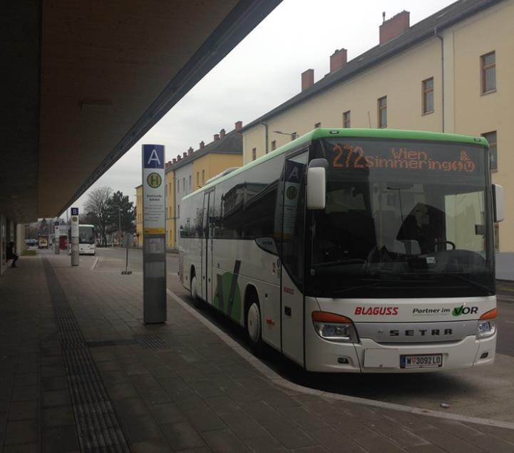 10 Busvorgaben Ausstattung außen Matrixanzeigen mit