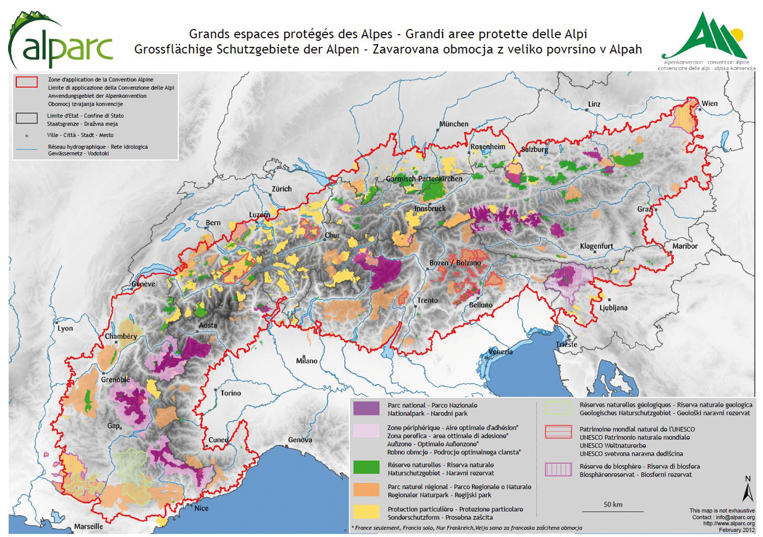 ALPARC - Netzwerk Alpiner Schutzgebiete - Netzwerk von über 1.
