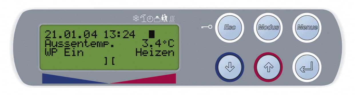 7 7 Steuerung und Regelung 7.1 Beschreibung des Wärmepumpenmanagers Der Wärmepumpenmanager ist für die Funktion aller Heizungs- Wärmepumpen notwendig.