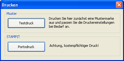 Verwendung von Deutsche Post STAMPIT mit combit Applikationen - 6 - Richtig frankieren Der Assistent "Richtig frankieren" führt Sie bei Fragen Schritt für Schritt zum richtigen Produkt.