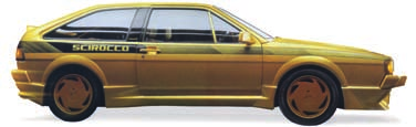 1980er KAMEI Scirocco X1 Showcar für den Genfer Autosalon 1990er Design-Studie KAMEI