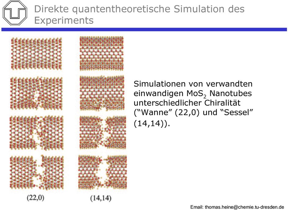 einwandigen MoS 2 Nanotubes